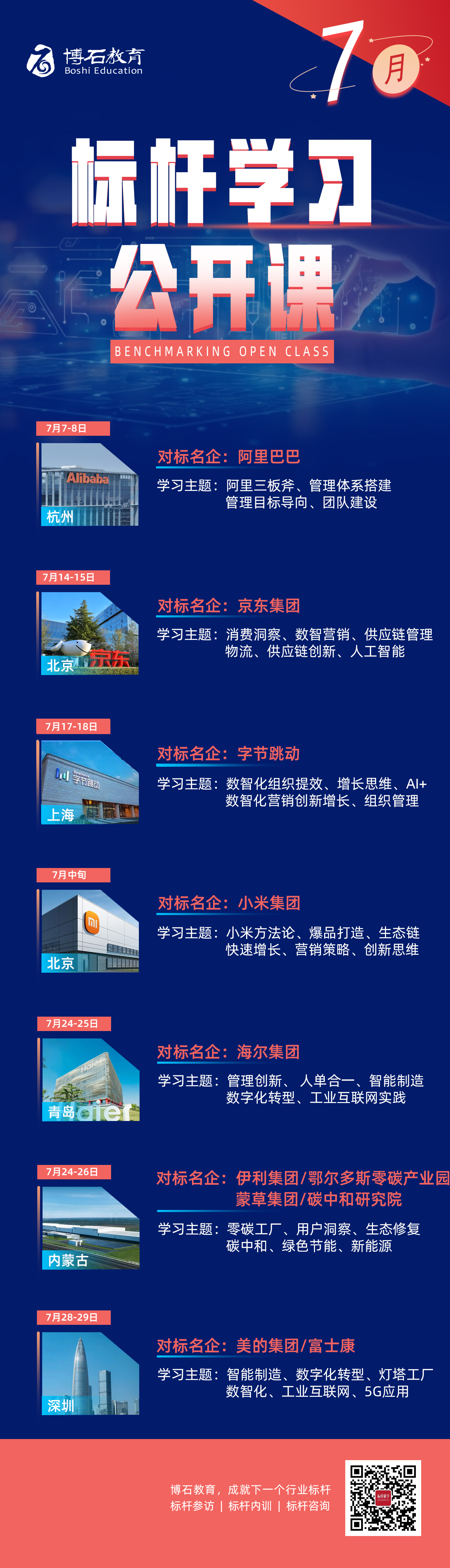 7月标杆学习公开课